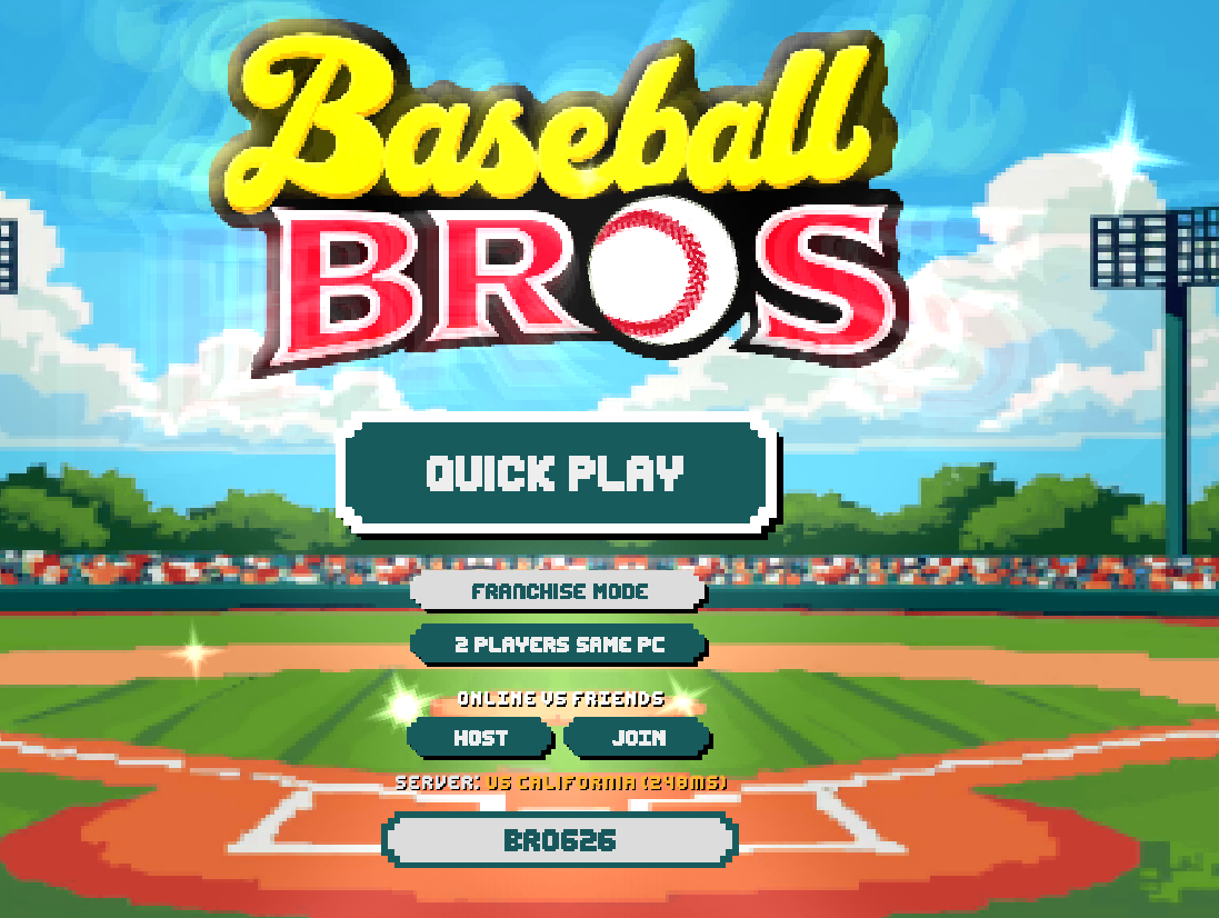 Play Baseball Bros IO Unblocked Game - Game Thumbnail