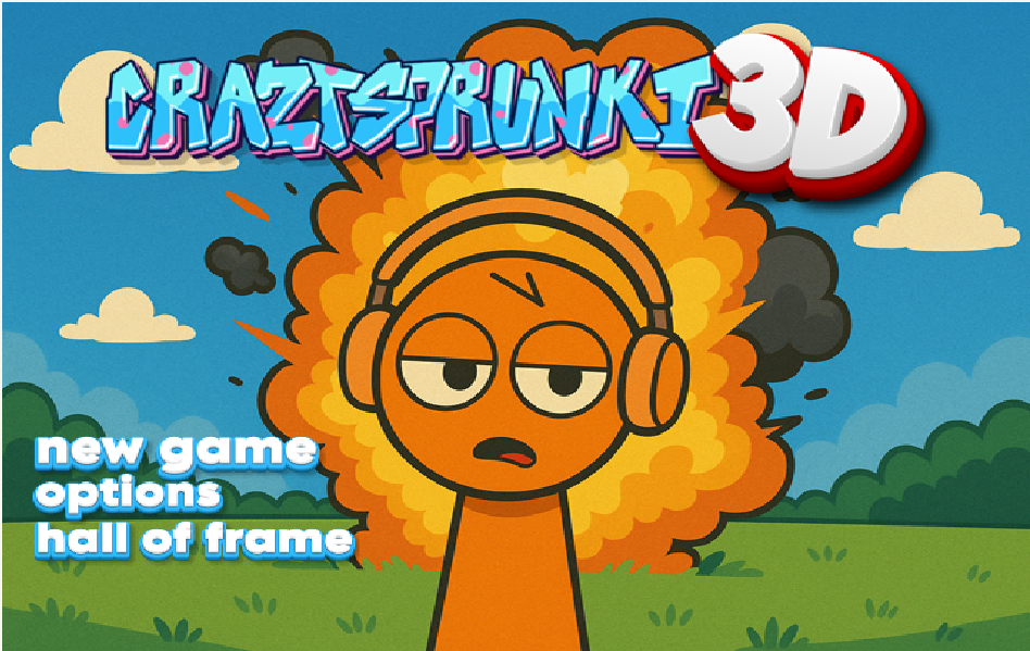 Crazy Sprunki 3D - Game Thumbnail
